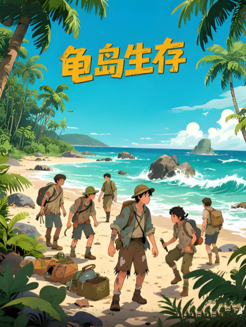 绝望求生：《龟岛生存》揭秘人性的黑暗面，荒岛求生的终极考验！